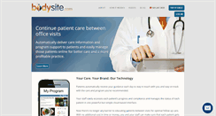 Desktop Screenshot of bodysite.com
